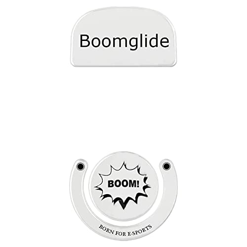Image of Boomglide - Fastest and Smoothest Mouse Feet, Skates Made with Ultra Strong Flawless Glass, Super Fast Smooth and Durable Sole for Logitech GPX Superlight