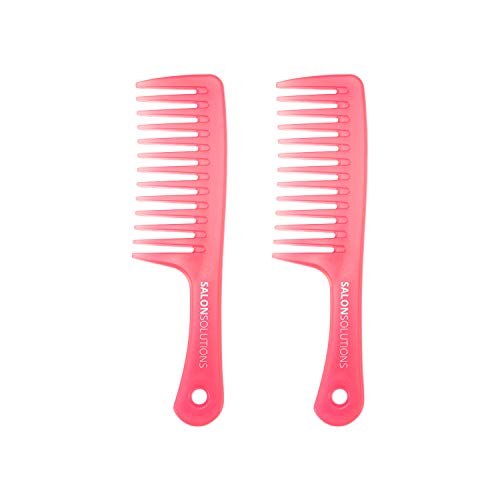SALONSOLUTIONS Extra Large Handle Wide-Tooth Comb (2-PC)
