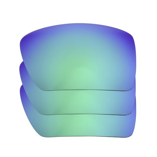 Oakleys Eyepatch 2 verres polarisés Vert lot de 3 pour remplacer des optiques rayées