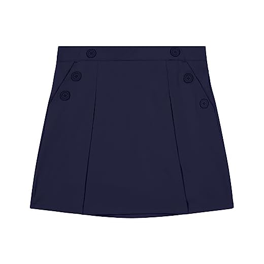 Nautica Girls' Navy Stretch Poplin Scooter 3T