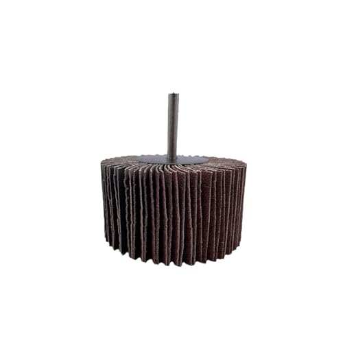 Roue à lamelles montées 40x25x6mm grain 60 pour tige 1/4 fabrication métallique