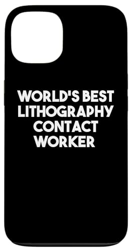 iPhone 13 World's Best Lithography Contact Worker Case
