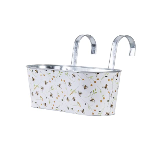 Esschert Design Planadores com estampa de abelha com ganchos, multi