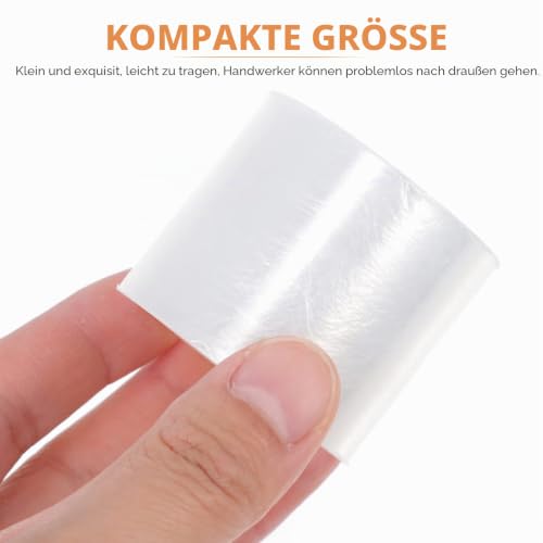 EXCEART 3 Stück Halbpermanente Plastikfolie Für Augenbrauen Lippen Und Augenlinien Selbstklebende Frischhaltefolie Für Zubehör