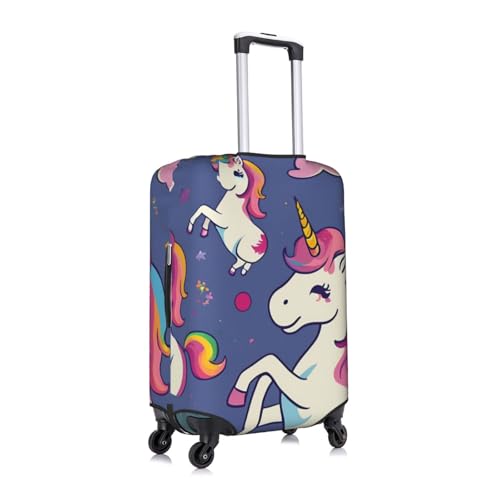 unicorn accessories Print Protective Suitcase Cover Washable Travel Luggage Protector with Concealed Zipper3