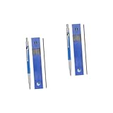 TEHAUX 4ensembles Crayon Mécanique Pour Dessin Technique De Stylos Automatiques Bleu Rés...