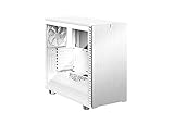 Fractal Design Define 7 White Brushed Aluminum/Steel E-ATX Silent Modular Tempered Glass Window Mid