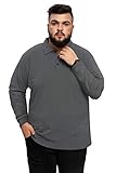 [MATERIALE] 95% Cotone 5%Spandex. Polo plus size, morbida e confortevole, si lava molto bene.