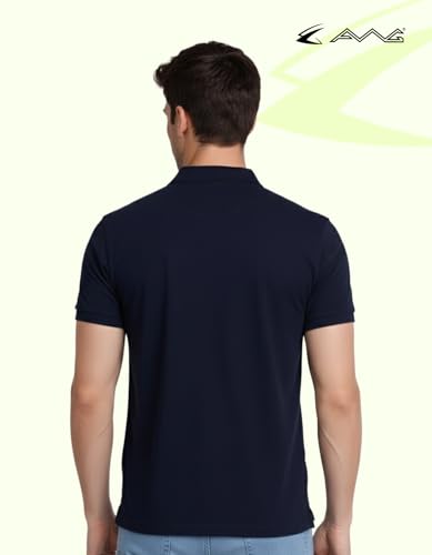 Image of AWG ALL WEATHER GEAR Cotton Rich Solid Polo Tshirt