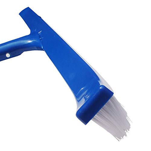 Garneck Escova de piscina de 45 cm de nylon para piscina de algas ferramenta de limpeza para limpar