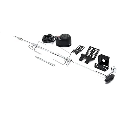 GrillPro 60090 Rotisserie Kit for Grills, 39-1/2", Black