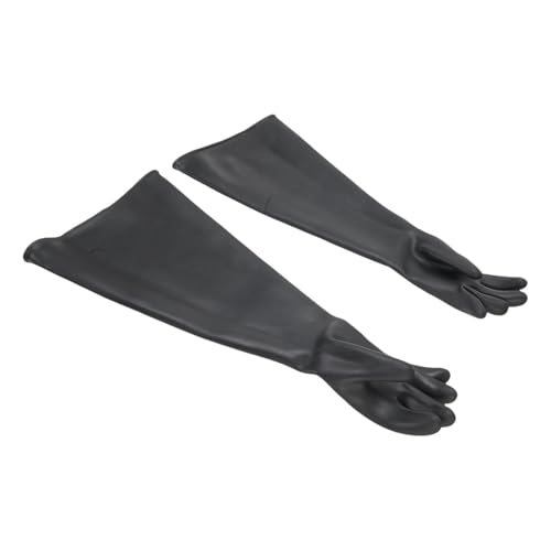 Guantes de chorro de arena SEAFRONT de látex para gabinetes de seguridad y cajas secas 3