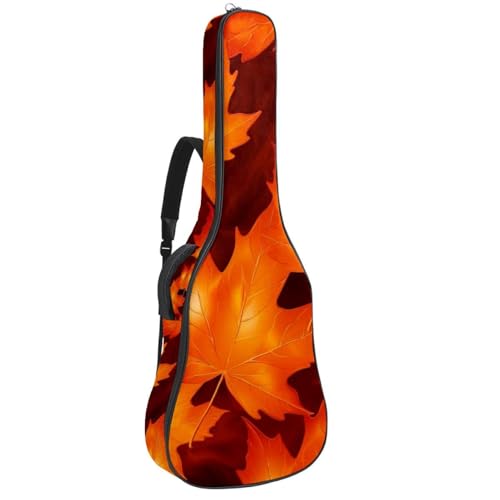 Housse guitare acoustique 101.6 cm sac étanche motif érable