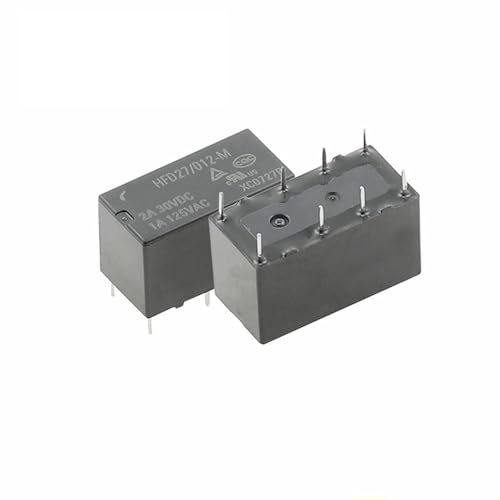 Relé electromecánico HFD27-005-M de señal miniatura con 5V y 2A 4