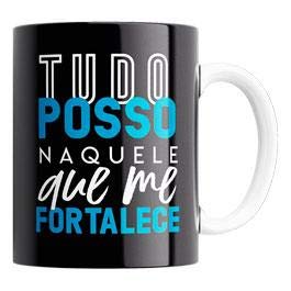 Caneca Jesus tudo posso