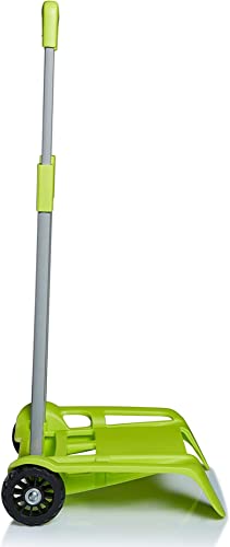 Sj Gang Carrello Trolley Porta Zaino- Be Box Plus, Verde - Scuole Elementari & Medi - Adatto A Zaini Seven E Sj Gang - Leggero E Pieghevole - 3