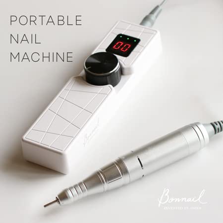Bonnail ポータブルネイルマシーン　美品 Amazon.co.jp: Bonnail ボンネイル ポータブルネイルマシーン ホワイト