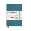 Leuchtturm1917 363657 Academische weekplanner 18 maanden medium (A5) 2022, Stone Blue, Duits