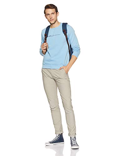 Image of Qube By Fort Collins Men's Cotton Crew Neck Sweatshirt