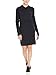 Produktbild Bench Damen Color Block Sweat Dress Kleid, Schwarz (Black Beauty Bk11179), Small