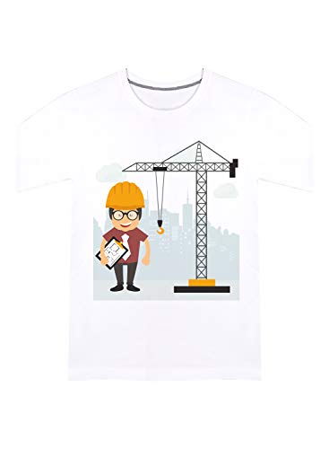 Image of CreativiT Graphic Printed T-Shirt for Unisex Engineer Tshirt | Casual Half Sleeve Round Neck T-Shirt | 100% Cotton | D00152-16