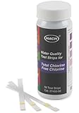 Hach 2745050 Free & Total Chlorine Test Strips, 0-10 mg/L