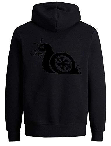 Sweat à Capuche Drag Racing Turbo Snail Cadeau Original pour Pilote et Motard