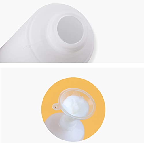 6 Pcs 100ML /3.38oz Reusable Empty Plastic Squeeze Bottles with Flip Cap Travel Size Soft Tubes Bottle Makeup Toiletry Cosmetic Containers for Facial Cleaning Shampoo Essence3