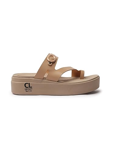 Image of Carlton London women's Adjustable Flatform Toe-Loop Sandals