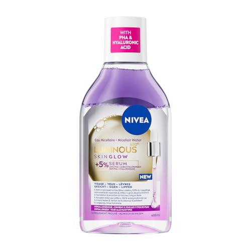 Nivea eau micellaire démaquillante luminous skin glow 400ml - vue 2