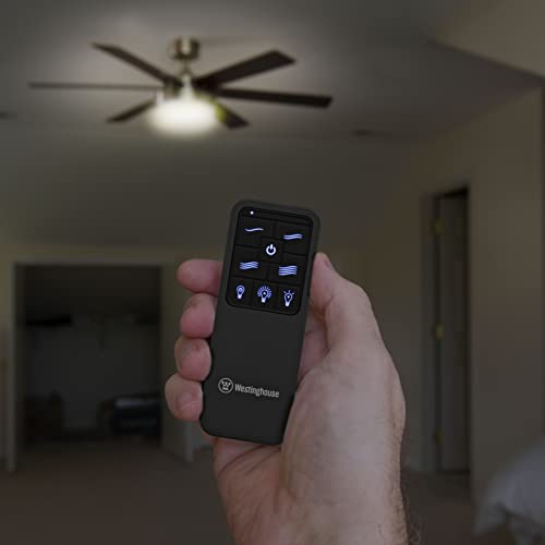 Westinghouse 7787900 Four Speed Black Ceiling Fan Remote Control thumb #1