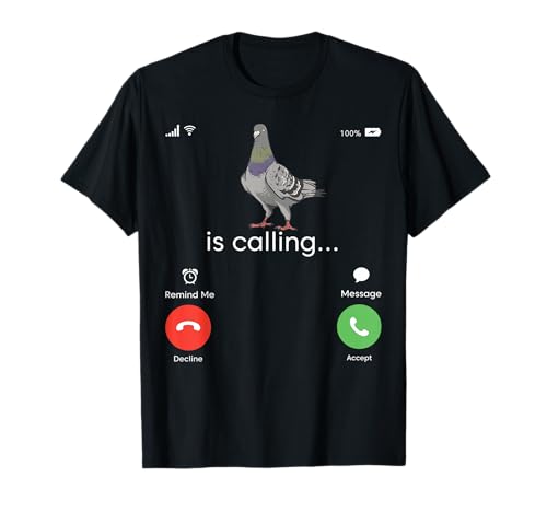 Paloma Para Hombres Mujeres Niños Palomas Amante Paloma Camiseta