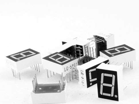 Scriptronics® 1 Digit 7 Segment LED Display Common Cathode (5 Piece) (B09M5DWYMY) Amazon Price History, Amazon Price Tracker
