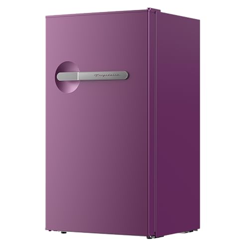 Image of Frigidaire Refrigerator-Retro Mini Fridge Energy Saving-Adjustable Thermostat Control- Ideal for Dorm, Office, RV, Garage, Apartment 3.1 Cu Ft, PLUM