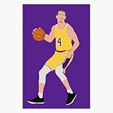 Alex Caruso Window Water Bottle Bumper Sticker Decal 5"