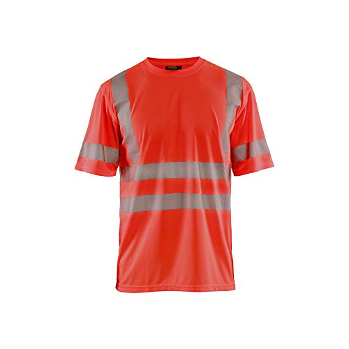 Camiseta UV de alta visibilidad Blaklader de manga corta y cuello redondo