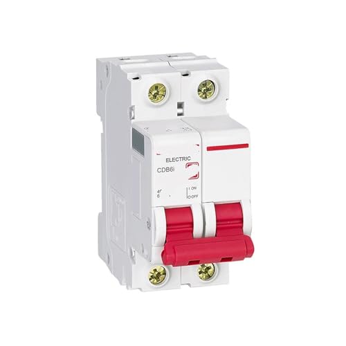 Disjoncteur miniature CDB6I D 2P 16A pour la protection des circuits électriques