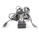 Portée du câble étendue : 145 x 11 x 24 cm - Câble offrant une longueur suffisante pour le routage de la console au tableau de bord, assurant un positionnement flexible des appareils connectés sans contrainte sur la prise ou le câblage