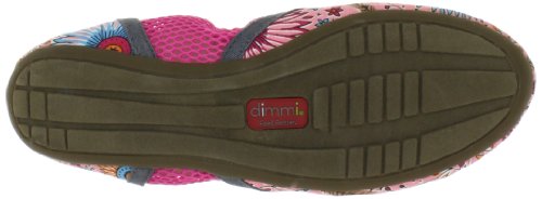 dimmi Women's Hari Om, Pink Floral, 6.5 M US4