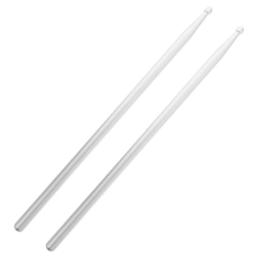 Baquetas Sosoport 5A de aleación de aluminio, ligeras, para práctica, adecuadas para bateristas y entusiastas de la música