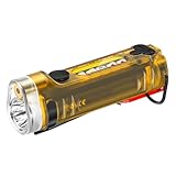 Generisch Schlüsselanhänger Taschenlampe - Wiederaufladbar mit Niedlichem Grinshaifisch-Design | Infrarot-Seitenlicht für Vielseitige Nutzung | Ideal zum Nachtlaufen Gehen Camping Übeřleben Arbeit