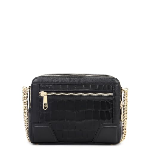 Da Milano black leather sling bag – image 4