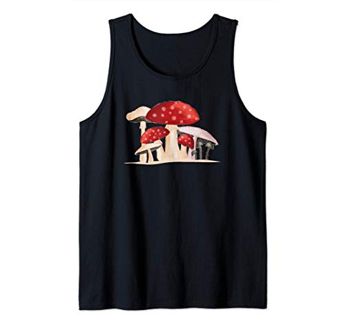 Cottagecore Aesthetic Goblincore Mycology Shrooms Mushroom Tank Top