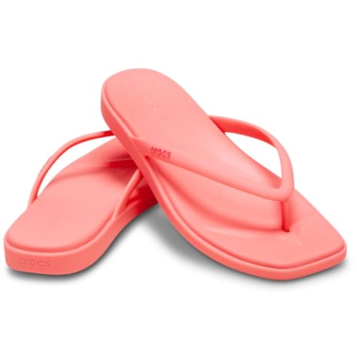 Crocs Tongs Miami pour femme, goyave, 38 EU, Guava, 37/38 EU