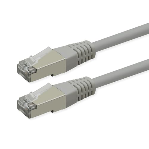 ROLINE Patch Cable Cat.6 (Class E) PoE S/FTP (PiMF) Grey 2m