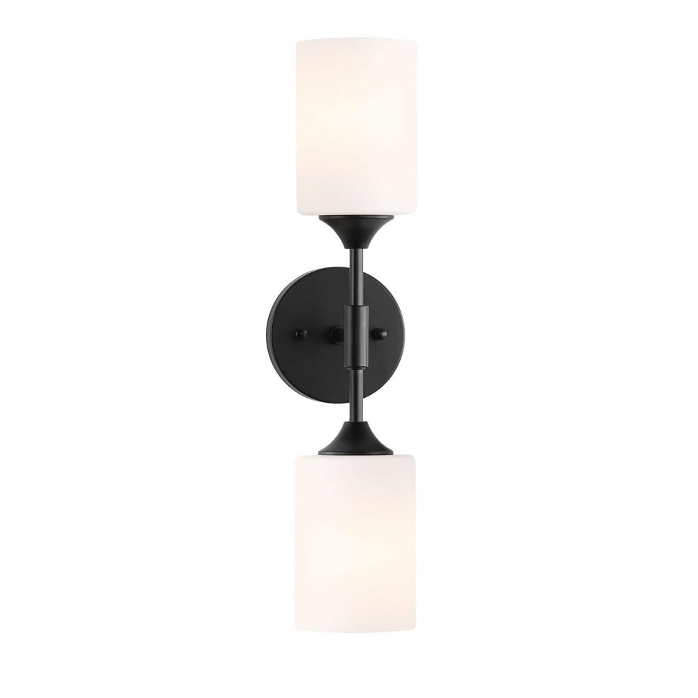 HXYSXHJUO E26 Screw Wall-Mounted Light Fixtures, Creative Single-Head Wall Sconce, Modern Industrial Style Metal Glass Lamp, Cafe Entryways Bedside Table Decorative