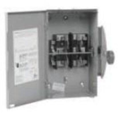 Safety Switch, Double Throw, 30A, 2P, 240VAC, Non-Fused, NEMA 3R