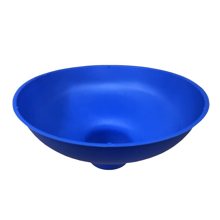 Resin Vessel Funnel With 2.5" Neck for DI Resin Refills, Filling Water Treatment Vessels & Media, Wide Mouth Plastic Funnel
