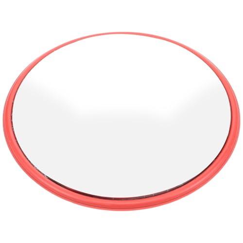 Miroir convexe intérieur rond pour sécuriser une route privée étroite