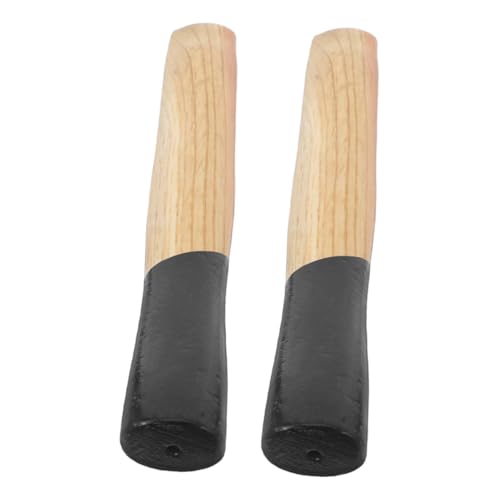 SOLUSTRE 2pcs Masonry Hammer Repairing Handle Hammer Handle Hammer Replacement Accessory Handle for Hammer Handle Replacement Hammer Accessory Hammer Replacement Handle Wood